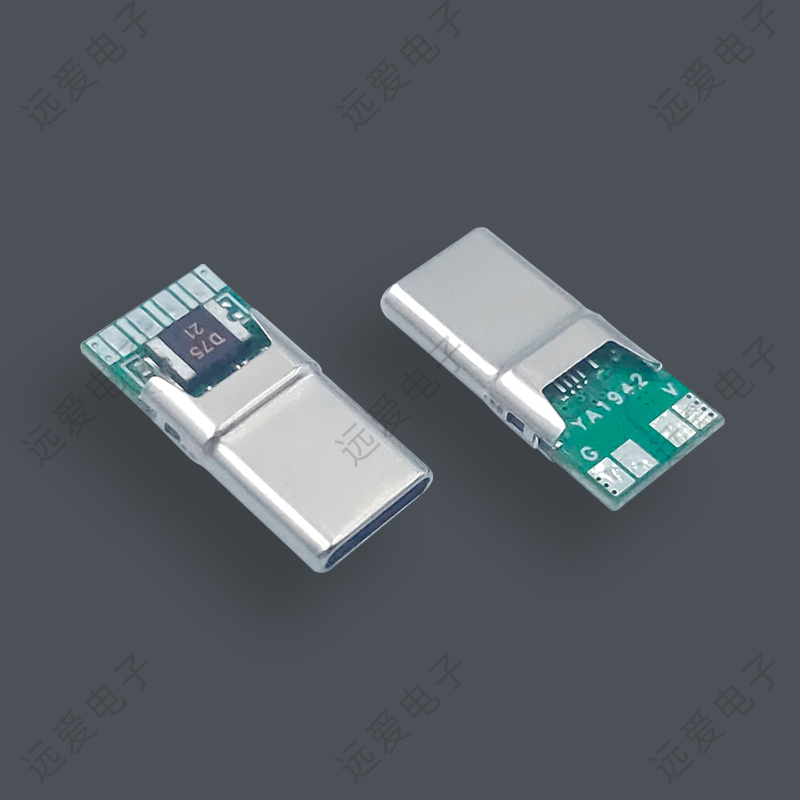 TYPE-C100W加长防断数据线插头